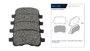 Imagen de PASTILLA DE FRENO TOYOTA COROLLA 1.6/1.8/2.0D 1997/2002