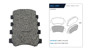 Imagen de PASTILLA DE FRENO CHERY FACE 1.3 16V/CHANA/EFFA IDEAL 1.0
