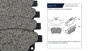 Imagen de PASTILLAS DE FRENO TRASERAS FORD FUSION 2.0/2.5 2013