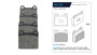 Imagen de PASTILLA DE FRENO VOLKSWAGEN GOL/AMAZON/SAVEIRO