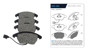 Imagen de PASTILLA DE FRENO CITROEN C4 2.0 / PICASSO 2009 EN ADELANTE