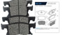 Imagen de PASTILLAS DE FRENO DELANTERAS CHEVROLET CRUZE LT/LTZ 2017