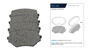 Imagen de PASTILLA DE FRENO CHEVROLET TRACKER 2.0 - SUZUKI VITARA