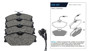 Imagen de PASTILLA DE FRENO RENAULT LAGUNA/MEGANE 2.0/SCENIC 1.9TD/2.0