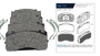 Imagen de PASTILLAS DE FRENO DEL/TRAS M-BENZ ACCELO 815/915/1016 2004