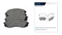 Imagen de PASTILLAS DE FRENO HYUNDAI H1 2010/KIA GRAN CARNIVAL