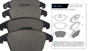 Imagen de JUEGO PASTILLAS CERAMICA CITROEN C5 08. . . PEUGEOT 508