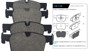 Imagen de JUEGO PASTILLAS CERAMICA PEUGEOT 3008/5008 1.6T 16V 17. . .