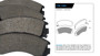 Imagen de JUEGO PASTILLAS CERAMICA MITSUBISHI MONTERO/GALANT 2.5