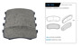 Imagen de JUEGO PASTILLAS CERAMICA TRAS HILUX 3.0D SW4 2005. . .