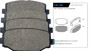 Imagen de JUEGO PASTILLAS CERAMICA TRAS JOURNEY 2.7 FREEMONT 13. . .