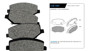 Imagen de PASTILLAS CERAMICA JAC T40 1.5/1.6 16V 18> T5 1.5 16V 16>