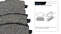 Imagen de JGO PASTILLAS CERAMICA TRAS HONDA HR-V 1.8 16V 15. . . HRV