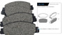 Imagen de JUEGO PASTILLAS CERAMICA DEL HONDA CIVIC 1.5/2.0