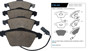 Imagen de JUEGO PASTILLAS CERAMICA AUDI A4/A6 04> VOLVO XC90 02>