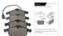 Imagen de JUEGO PASTILLAS CERAMICA DEL VW BORA/VENTO 2.5 AUDI A3/4/6