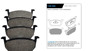 Imagen de JUEGO PASTILLAS CERAMICA VW POLO/VIRTUS 1.6 18. . . T-CROSS