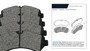 Imagen de JUEGO PASTILLAS CERAMICA TRAS MB SPRINTER 5T