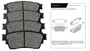 Imagen de JUEGO PASTILLAS CERAMICA MITSUBISHI ECLIPSE CROSS 1.5