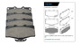 Imagen de JUEGO PASTILLAS CERAMICA TOYOTA HILUX 4X4 89. . . 4 RUNNER