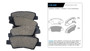 Imagen de JUEGO PASTILLAS CERAMICA TRASERAS HYUNDAI TUCSON 1.6T/IX35