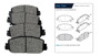Imagen de JUEGO PASTILLAS HONDA CRV 1.5T 16V DOSCH VTC 2020>