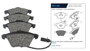 Imagen de JUEGO PASTILLAS AUDI A4/A6 04. . . VOLVO XC90 02. . .