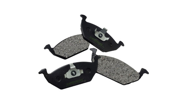Imagen de JUEGO PASTILLAS VW FOX/GOLF/JETTA/POLO/VENTO/VIRTUS (TEVES)
