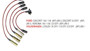 Imagen de JUEGO CABLES BUJIA VOLKSWAGEN LOGUS/POINTER 1995 EN ADELANTE