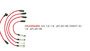 Imagen de JUEGO CABLES BUJIA VOLKSWAGEN GOL 1.6/1.8 1995 EN ADELANTE