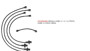 Imagen de JUEGO CABLES BUJIA VOLKSWAGEN FUSCA/BRASILIA HASTA 1984