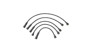 Imagen de JUEGO CABLES BUJIA VOLKSWAGEN GOL 1.6 HASTA 1986 -
