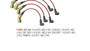 Imagen de JGO CABLES BUJIA PAMPA/CORCEL/DEL REY/ESCORT 1.6 CHT/AE