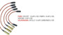 Imagen de JUEGO CABLES BUJIA FORD ESCORT/PAMPA/VERONA 1.8 AP . . .1992