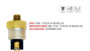 Imagen de AUTOMATICO FRENO UNIVERSAL M10X1K