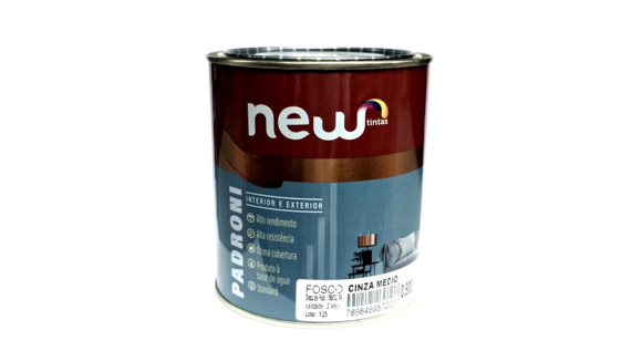 Imagen de PADRONI LATEX MATE 0,9 LTS GRIS MEDIO
