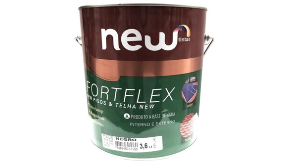 Imagen de FORTFLEX NEW PISOS 3,6 LTS NEGRO