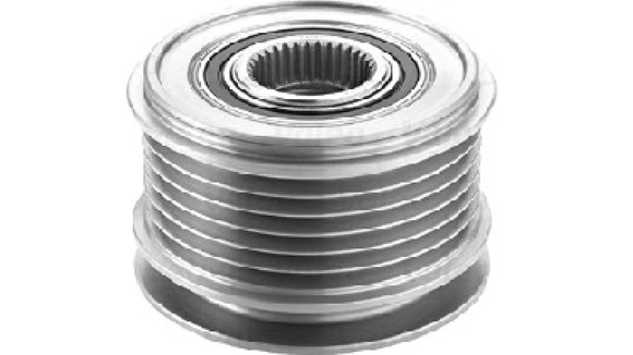Imagen de POLEA 6PK CON EMBRAGUE NISSAN NOTE/TIIDA/MICRA RENAULT CLIO2