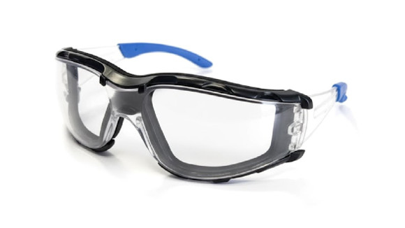 Imagen de LENTE TRANSPARENTE DE SEGURIDAD CON GOMA EVA