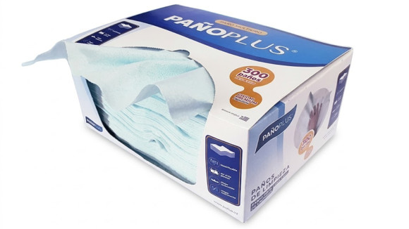 Imagen de TRAPO BLANCO CELULOSA (NO TEJIDO) BOLSA DE 1KG 16X25CM