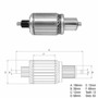 Imagen de INDUCIDO 24V VW CONSTELATION/M-BENZ AXOR (ARR MITSUBISHI)