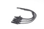 Imagen de JUEGO CABLES BUJIA CT AX/C15 PG 106/205/309 1.1/1.4 CARBURAD