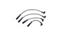 Imagen de JGO CABLES BUJIA FIAT IDEA/PUNTO/SIENA 1.4 8V 05. . . UNO