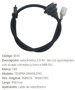 Imagen de CABLE CUENTA KILOMETRO FIAT TEMPRA 9500MM