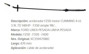 Imagen de CABLE DE ACELERADOR FORD F250/F350/F600 670MM