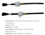 Imagen de CABLE SELECTOR CAMBIOS FORD ECOSPORT 1.5 1670MM