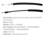 Imagen de CABLE APERTURA PUERTA TRASERA DERCHA FORD FIESTA 2002-2014}