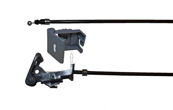 Imagen de CABLE APERTURA CAPOT C/MANIJA FORD RANGER 12-16