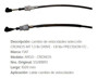 Imagen de CABLE SELECTOR DE CAMBIO SFIAT CRONOS 1.3 8V 2018 1020MM