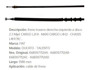 Imagen de CABLE DE FRENO TRASERO DER/IZQ FIAT DUCATO 2.3 2019